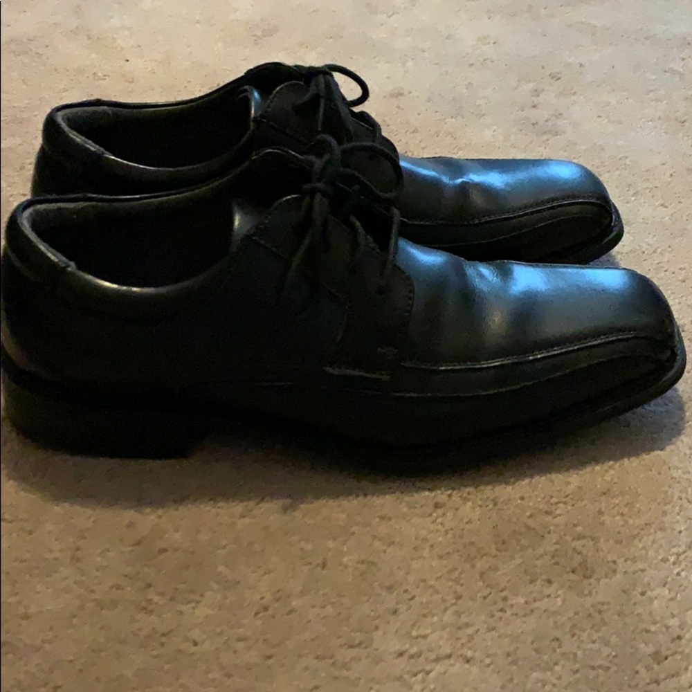Dockers men’s dress shoes, black, size 9 1/2, EUC